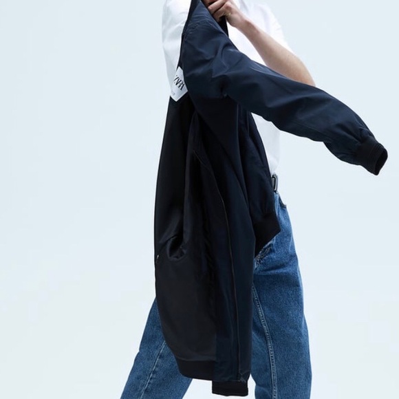Zara Man Technical Bomber Jacket - Picture 6 of 8